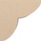Ekena Millwork 9"W x 18"D x 18"H Classic Crestline Rough Cedar Woodgrain TimberThane Corbel, Primed Tan CORUR09X18X18CRERCPR - alternate 2